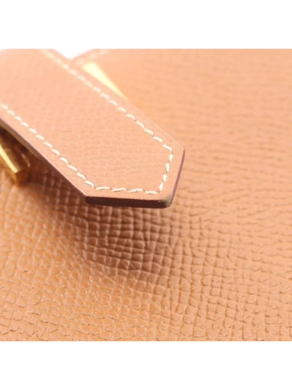 Hermes Bifold Wallet Bearn Soufflet Gold